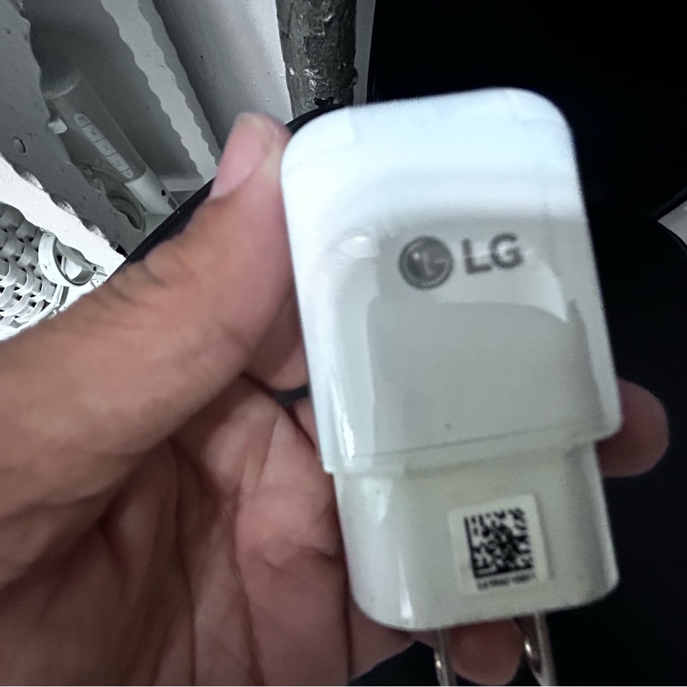 White USB Wall Charger lg